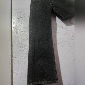 Levi's Men's 501 32x32 Original Straight Leg Black Jeans Button Fly Faded